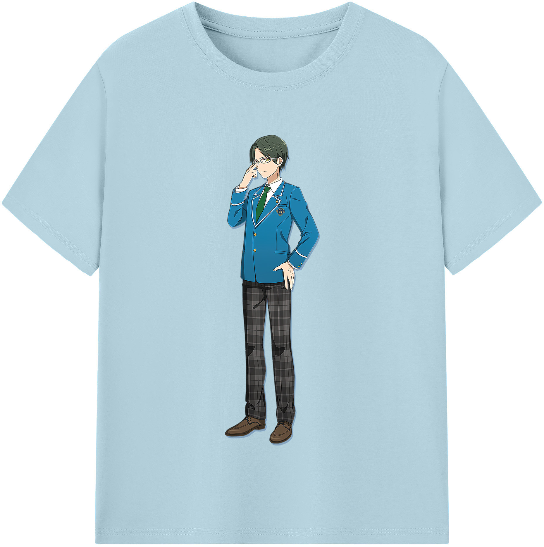 （画像用） あんさんぶるスターズ! Ensemble Stars 綿100％半袖Tシャツ（フロントプリント）